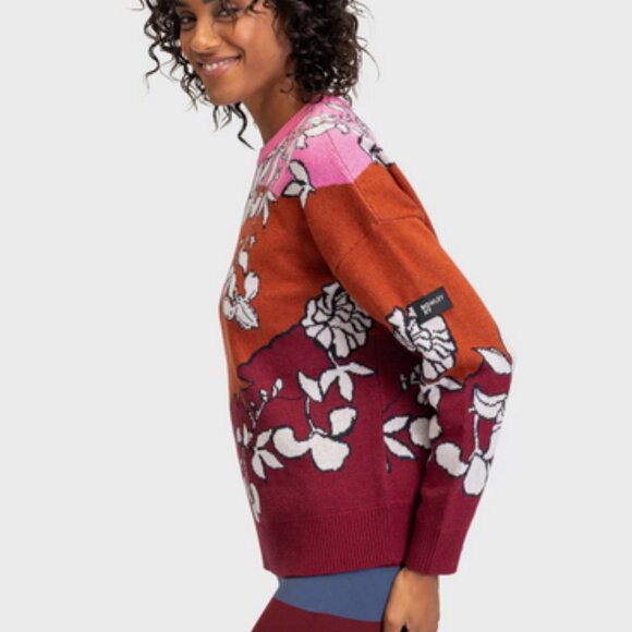 NWT New Women's Roxy X Rowley Technical Sweater Medium M Shirt Top Baselayer - Picture 2 of 7